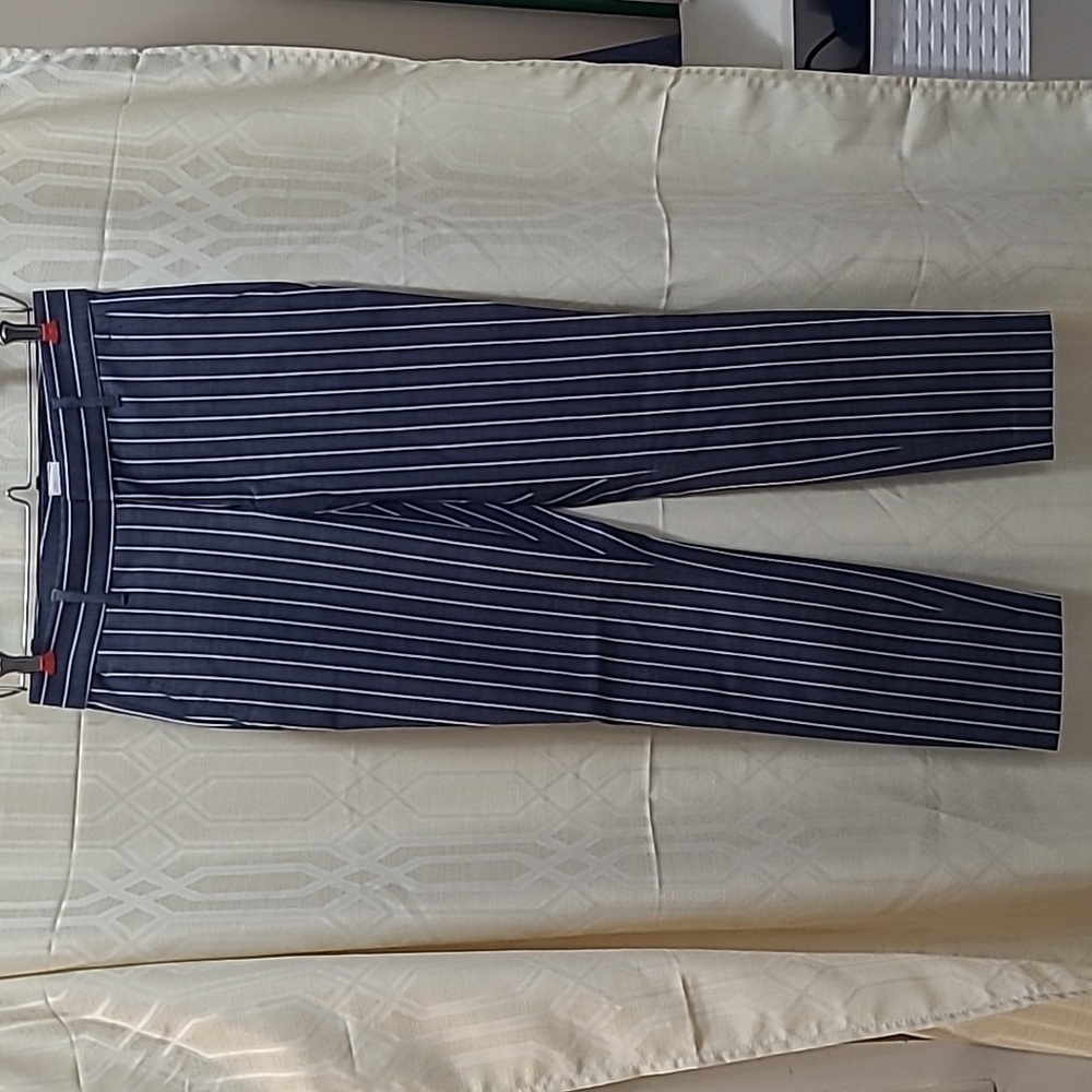 Brand New Gap Striped Navy Dress Pants Size 0
